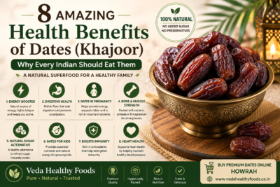 dates khajoor health benefits India – superfood guide by Veda Healthy Foods